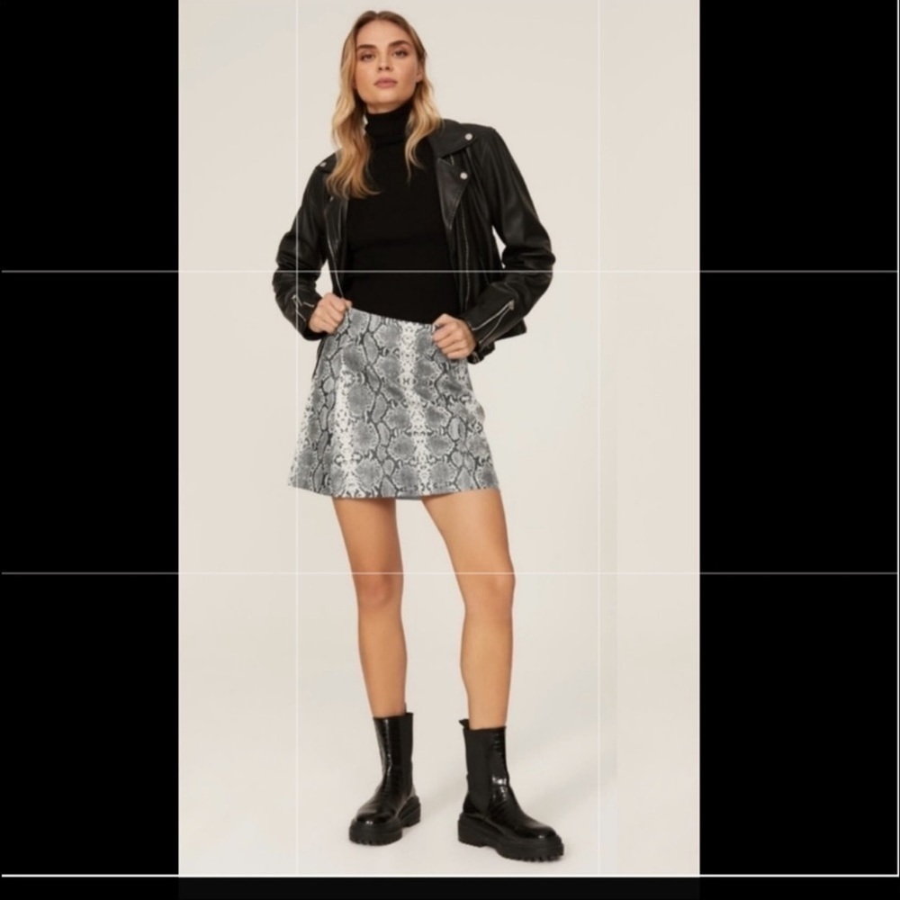 Veda python leather skirt - Picture 13 of 13